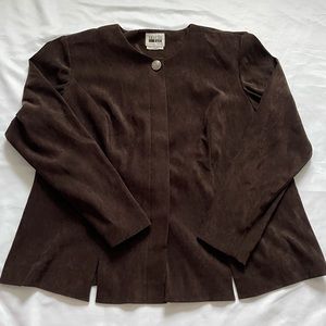 “Leslie Fay” brown vintage top